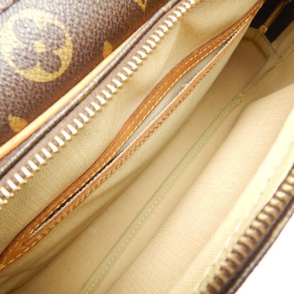 Louis Vuitton Monogram Reporter PM Brown Diagonal Shoulder - Picture 6 of 8